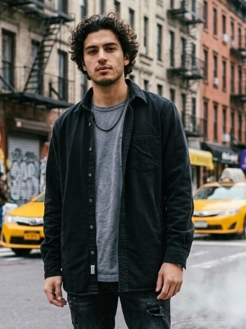 Kith x Ones Stroke Ginza Black Shirt Jacket Size Large